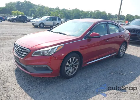 2016 Hyundai Sonata Sport from USA, damaged, VIN 5NPE34AF2GH281853